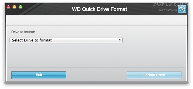 wd hard drive format utility